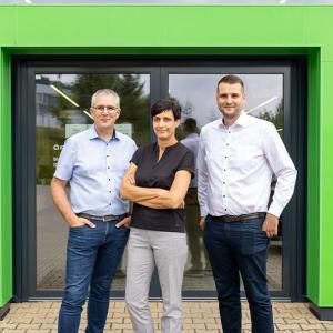 Felix, Antje und Thomas Keller